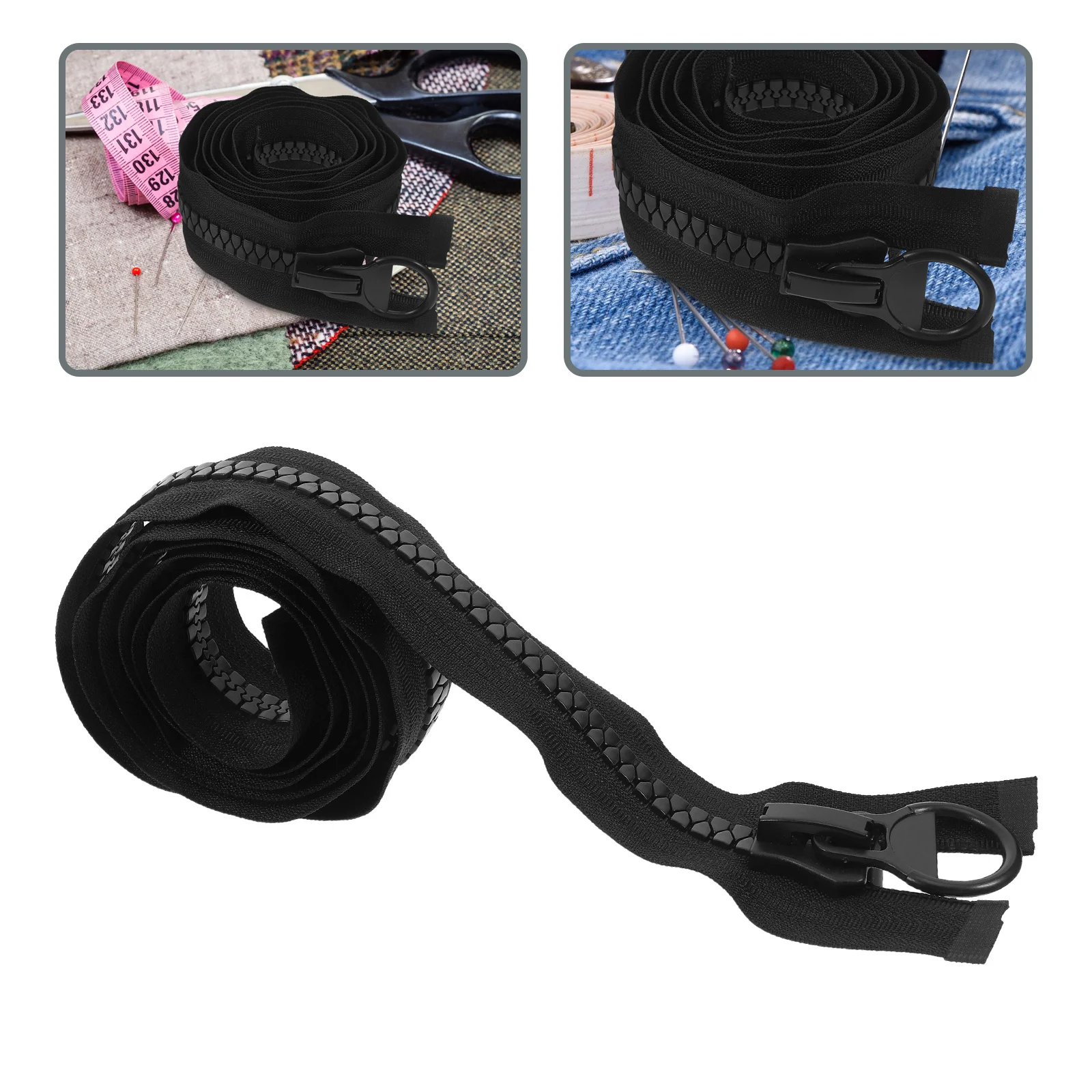 150Cm Giant Plastic Zipper Heavy Duty Large Size Single Head For Tent Boat Cover Canvas Sewing Outdoor Industrial Projects
150Cm Giant Plastic Zipper Heavy Duty Large Size Single Head For Tent Boat Cover Canvas Sewing Outdoor Industrial Projects