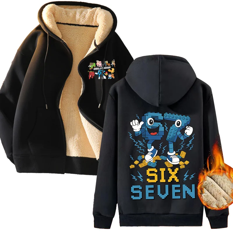 Steal a Brainrot 67 Six Seven Lamb Jacket Autumn Winter Cartoon Anime Coats Warm Hooded Men Women Couple Hooded Sweatshirt Gift
Steal a Brainrot 67 Six Seven Lamb Jacket Autumn Winter Cartoon Anime Coats Warm Hooded Men Women Couple Hooded Sweatshirt Gift