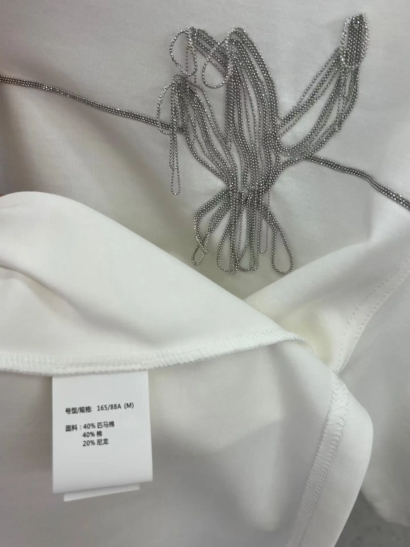 Spring/Summer New High Quality Horse Cotton Round Neck Short Sleeve Bead Chain Embroidered T-Shirt For Women
Spring/Summer New High Quality Horse Cotton Round Neck Short Sleeve Bead Chain Embroidered T-Shirt For Women