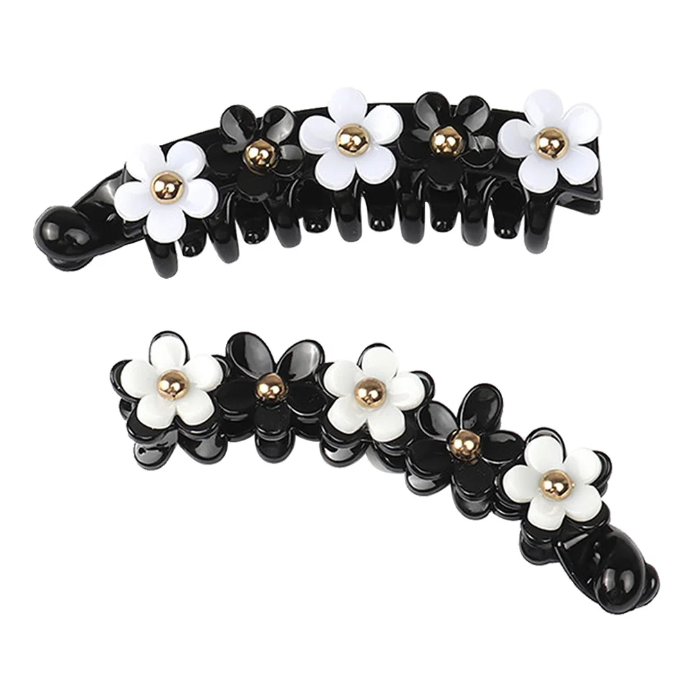 2pcs Acrylic Hairpins Banana Clips Ponytail Holders Fashion Women Stylish NonSlip Durable Reusable Hair Accessories
2pcs Acrylic Hairpins Banana Clips Ponytail Holders Fashion Women Stylish NonSlip Durable Reusable Hair Accessories