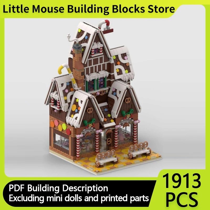 City Street View Model MOC Building Bricks Winter Village Pastry Shop Modular Technology Gift Holiday Assemble Children Toy Suit 
City Street View Model MOC Building Bricks Winter Village Pastry Shop Modular Technology Gift Holiday Assemble Children Toy Suit