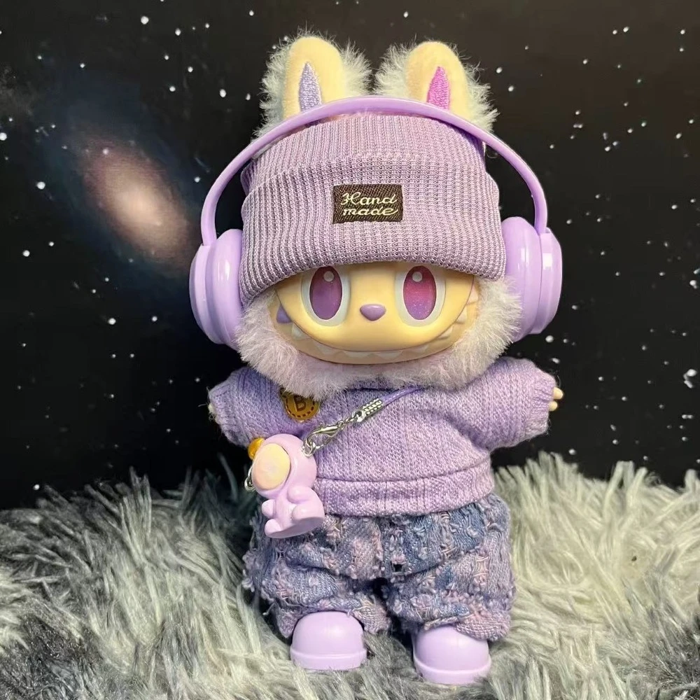 For 15-17cm Labubu Doll Accessories Outfit Clothes Bear Label Hat Love Sweater Set Cute Decoration Little Clothes Toy Collectors
For 15-17cm Labubu Doll Accessories Outfit Clothes Bear Label Hat Love Sweater Set Cute Decoration Little Clothes Toy Collectors