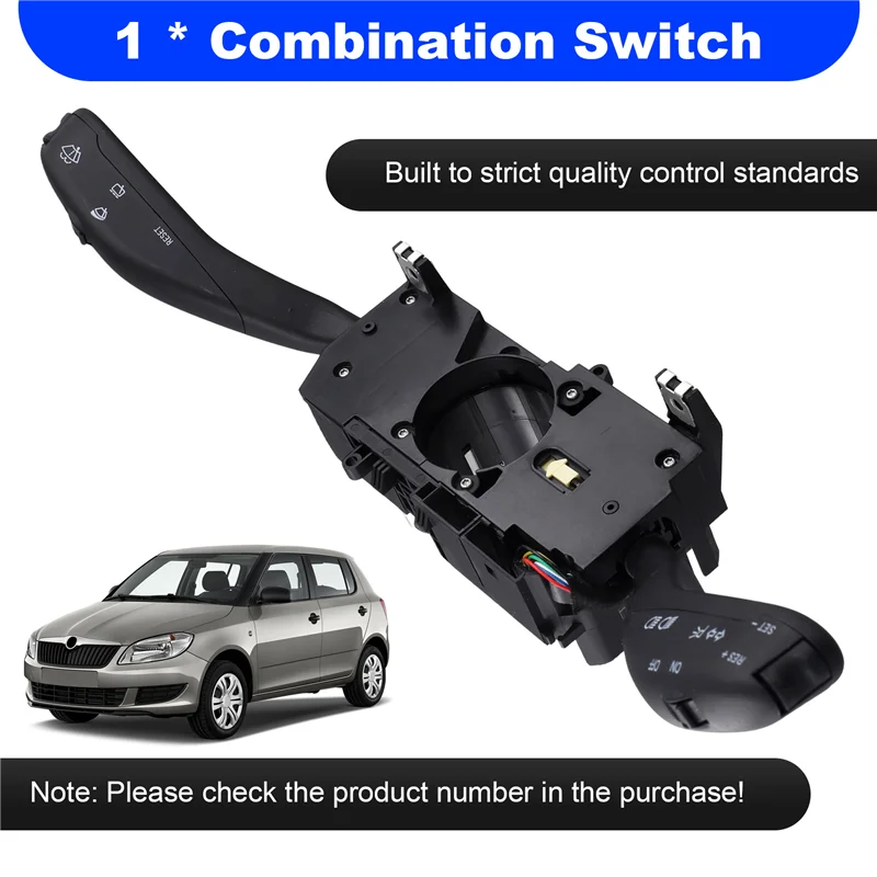 A60E-Combination Switch Turn Signal Wiper Control Switch For SEAT IBIZA IV SKODA FABIA VW TRANSPORT 6RD953503B 7H0953513C
A60E-Combination Switch Turn Signal Wiper Control Switch For SEAT IBIZA IV SKODA FABIA VW TRANSPORT 6RD953503B 7H0953513C