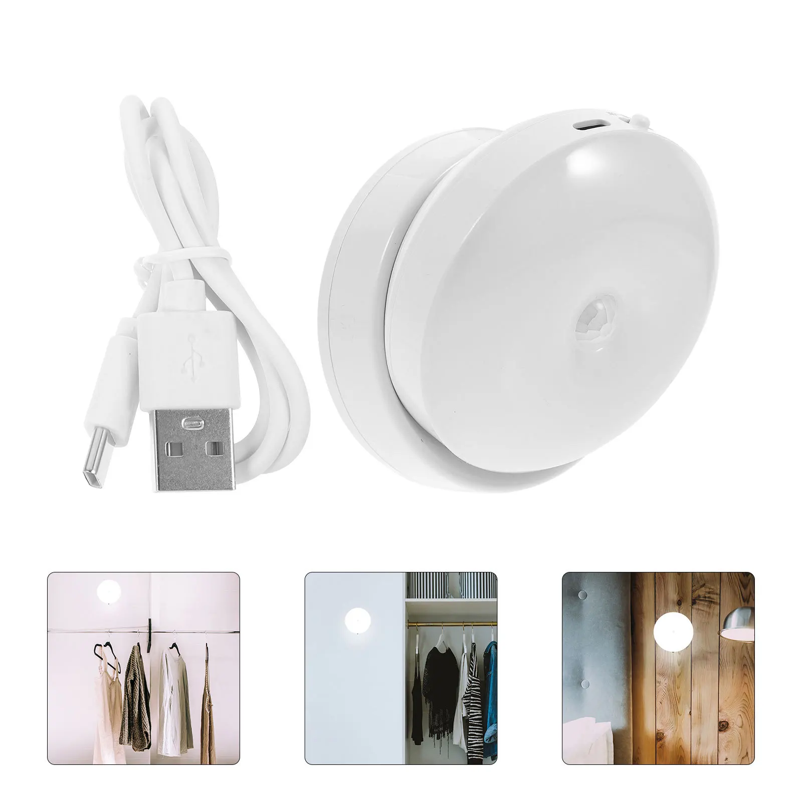 Motion Sensor Night Light Rechargeable Led Wall Lamp Magnetic Base For Hallway Bathroom Stair Closet Cabinet Bedside
Motion Sensor Night Light Rechargeable Led Wall Lamp Magnetic Base For Hallway Bathroom Stair Closet Cabinet Bedside