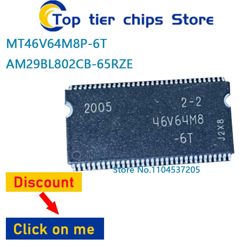 11 шт./лот MT46V64M8P-6T TSSOP54 AM29BL802CB-65RZE TSSOP56 TSOP 100% НОВЫЙ
11 шт./лот MT46V64M8P-6T TSSOP54 AM29BL802CB-65RZE TSSOP56 TSOP 100% НОВЫЙ