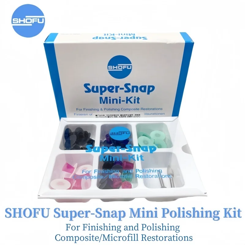 SHOFU Super Snap Rainbow Mini Полировальный диск Технический комплект Мини-набор Стоматологические полировальные диски Набор стоматологических полировальных дисков
SHOFU Super Snap Rainbow Mini Полировальный диск Технический комплект Мини-набор Стоматологические полировальные диски Набор стоматологических полировальных дисков