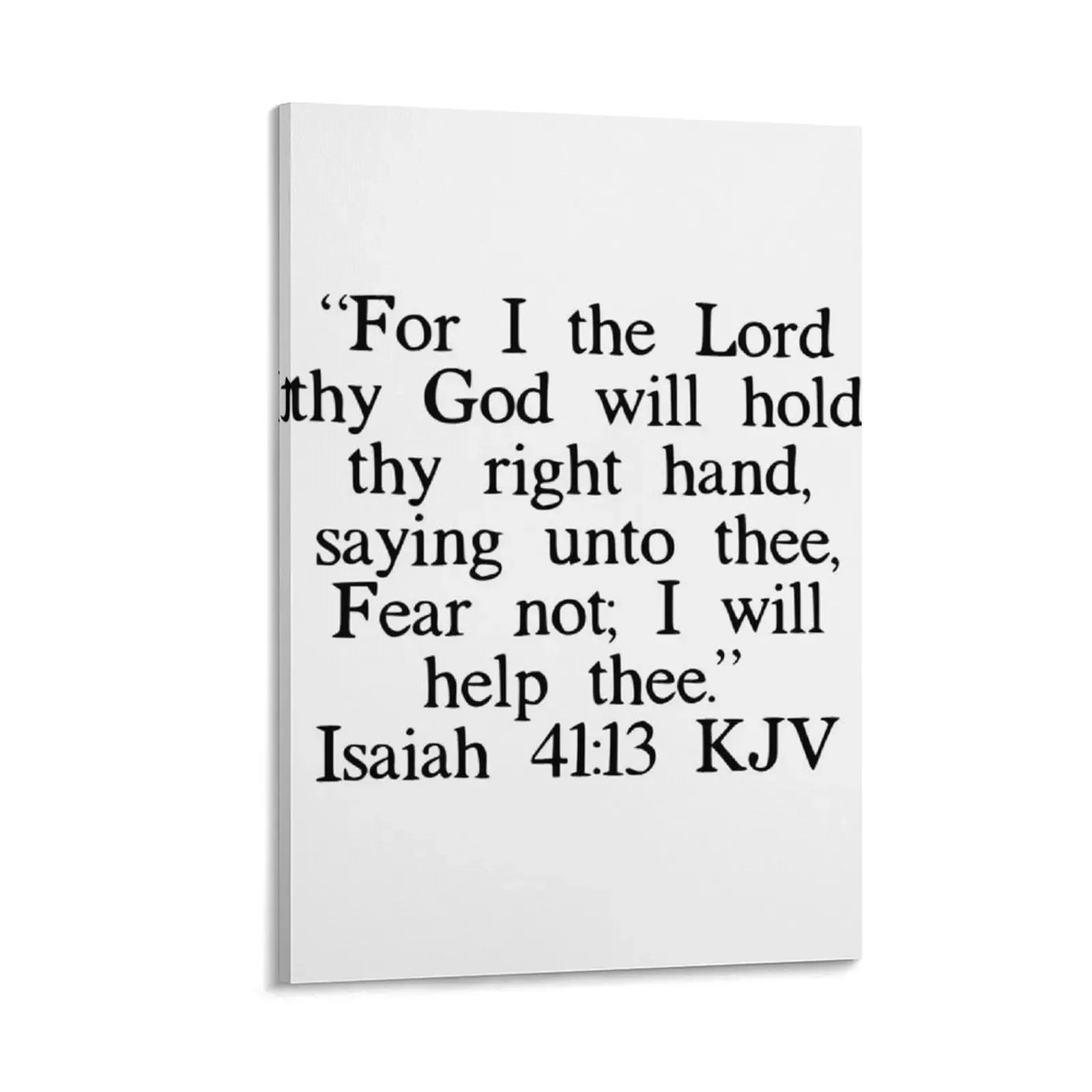 Isaiah 41:13 KJV Canvas Painting wall decoration paintings home decors accessories decorative frames wall room
Isaiah 41:13 KJV Canvas Painting wall decoration paintings home decors accessories decorative frames wall room