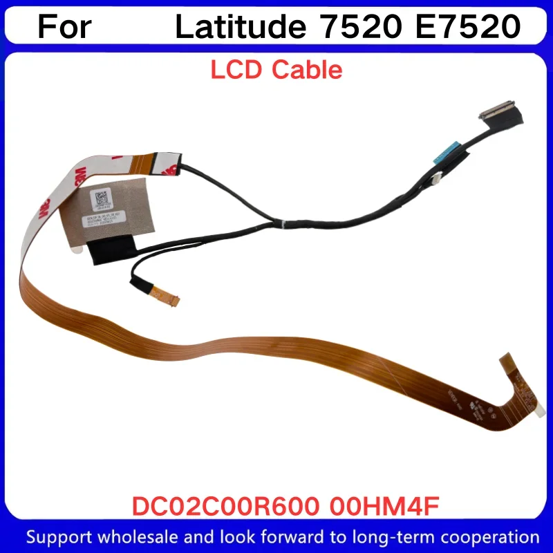 New For Kailxuling Latitude 7520 E7520 4K UHD LCD Cable Lvds Wire DC02C00R600 00HM4F
New For Kailxuling Latitude 7520 E7520 4K UHD LCD Cable Lvds Wire DC02C00R600 00HM4F