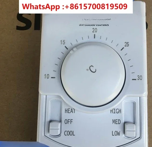 Thermostat TMS1000DB Mechanical Central Air Conditioning Panel Controller Fan Coil Unit Speed Control Switch
Thermostat TMS1000DB Mechanical Central Air Conditioning Panel Controller Fan Coil Unit Speed Control Switch