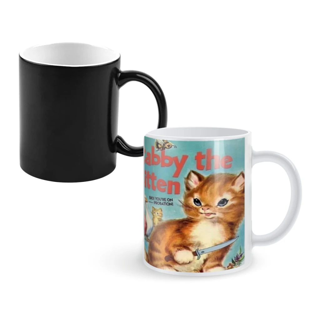 stabby the kittenCoffee Mugs And Mug Creative Color Change Tea Cup Ceramic Milk Cups Novelty Gifts
stabby the kittenCoffee Mugs And Mug Creative Color Change Tea Cup Ceramic Milk Cups Novelty Gifts