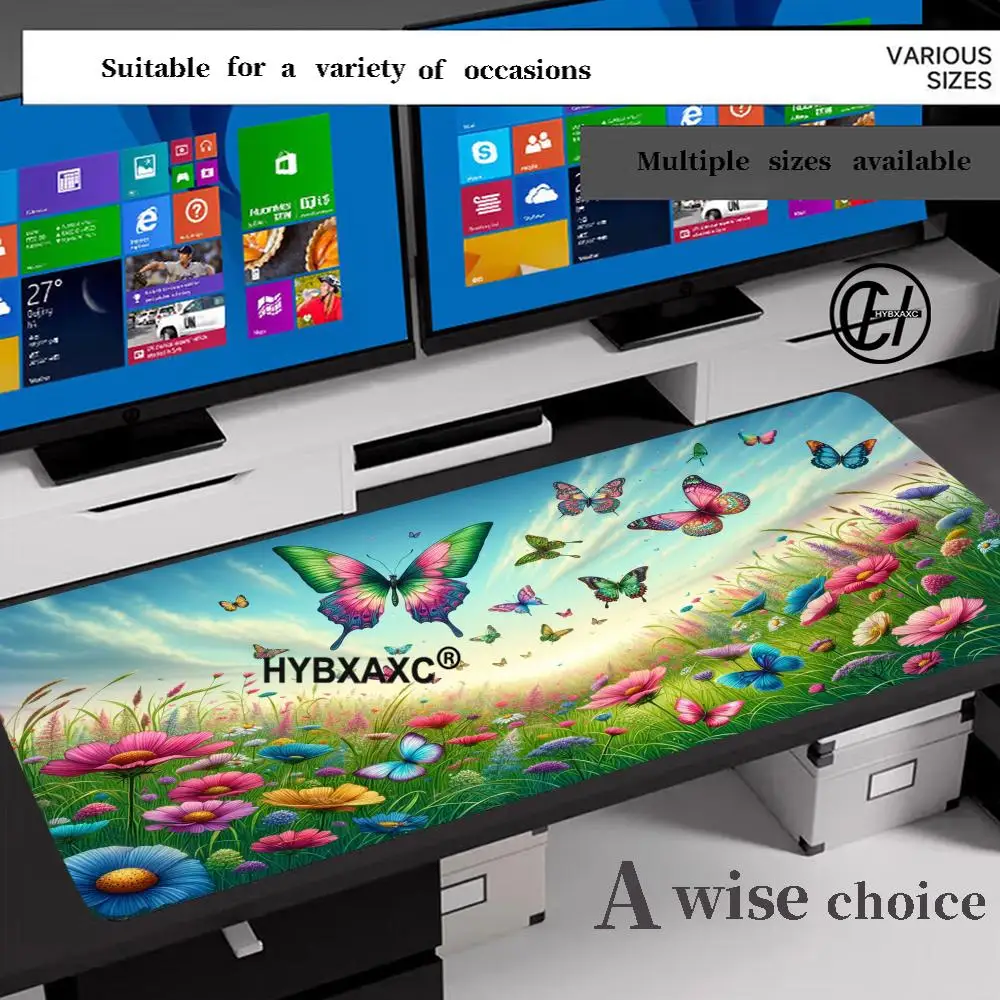 Colorful Butterfly Mouse Pad Desk Accessories Non-Slip Rubber Base for Gamers and Office Perfect Gift for Friends Teens HYBXAXC
Colorful Butterfly Mouse Pad Desk Accessories Non-Slip Rubber Base for Gamers and Office Perfect Gift for Friends Teens HYBXAXC