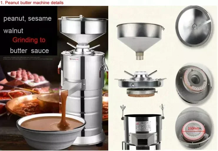 Factory Supplier Multifunctional Commercial Small Scale Peanut Butter Shea Butter Making Machine
Factory Supplier Multifunctional Commercial Small Scale Peanut Butter Shea Butter Making Machine