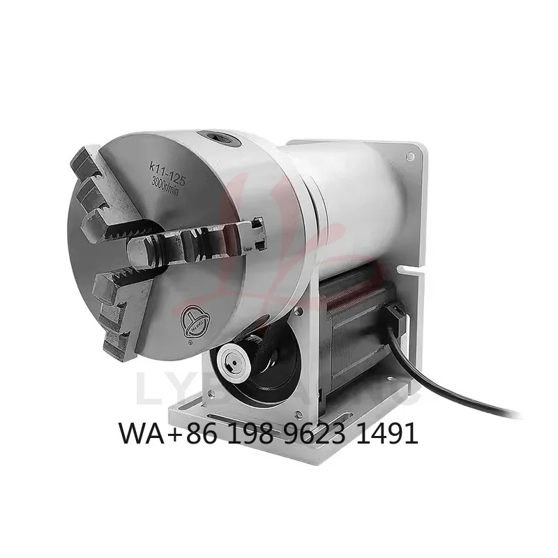 TD125 TD160 TD200 3-Claw Rotary Axis Fixture High Precision Clamp for Marking CNC Cutting Welding Engraving Machine
TD125 TD160 TD200 3-Claw Rotary Axis Fixture High Precision Clamp for Marking CNC Cutting Welding Engraving Machine