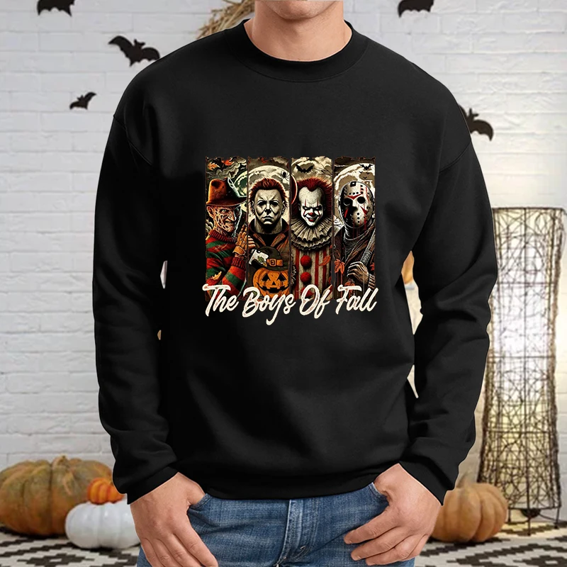 New Men's Halloween Horror Movie Print Sweatshirt Men's Streetwear Cool Crew Neck Long Sleeve Pullover Top
New Men's Halloween Horror Movie Print Sweatshirt Men's Streetwear Cool Crew Neck Long Sleeve Pullover Top