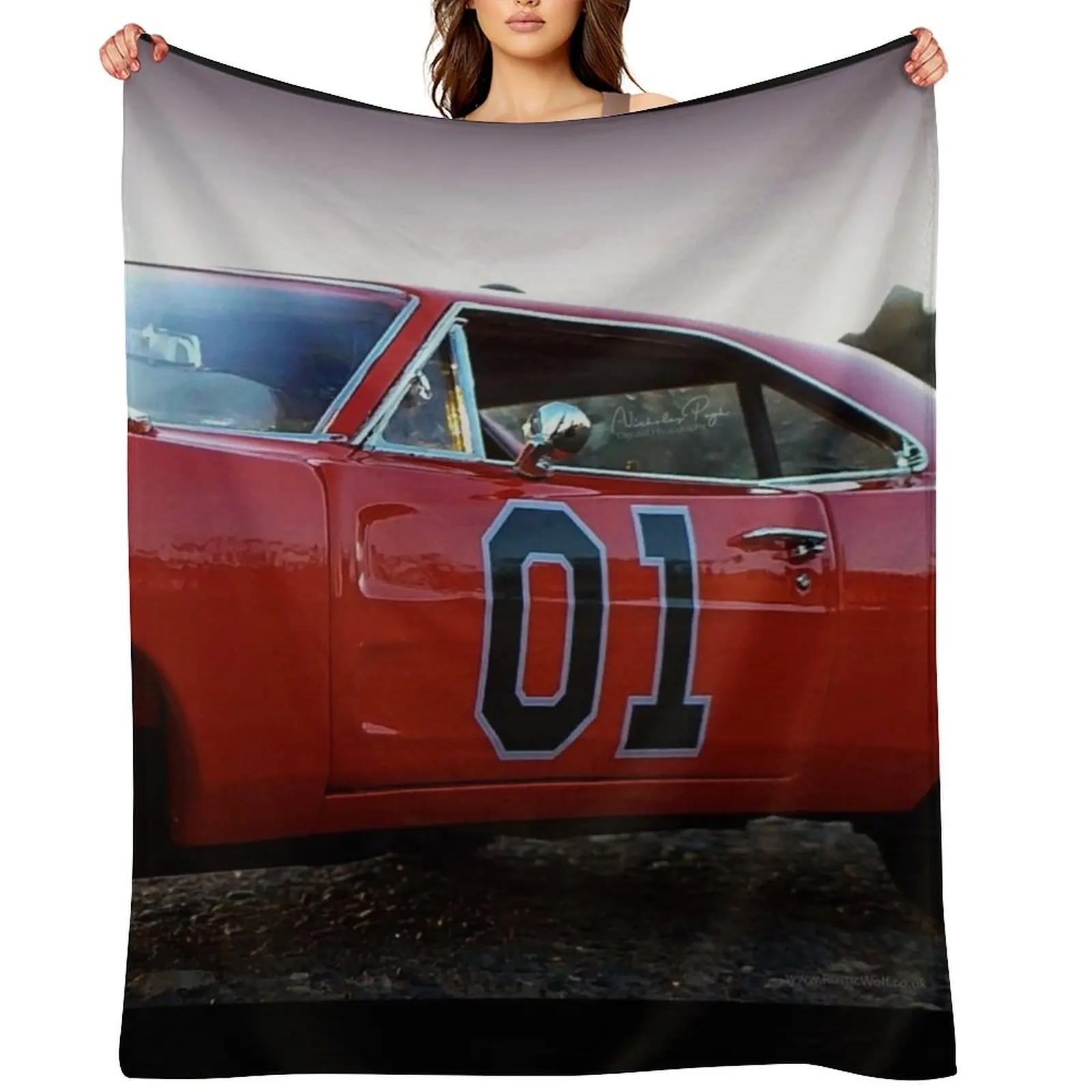 General Lee Diecast Model Throw Blanket Travel Designers Hairy Nap Blankets
General Lee Diecast Model Throw Blanket Travel Designers Hairy Nap Blankets