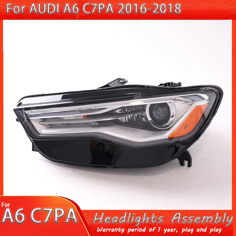 Car Accesorios headlamp For Audi A6 Headlights 2016-2024 C8 C7PA US version Styling LED Daytime Lights Dual Projector Modified
Car Accesorios headlamp For Audi A6 Headlights 2016-2024 C8 C7PA US version Styling LED Daytime Lights Dual Projector Modified