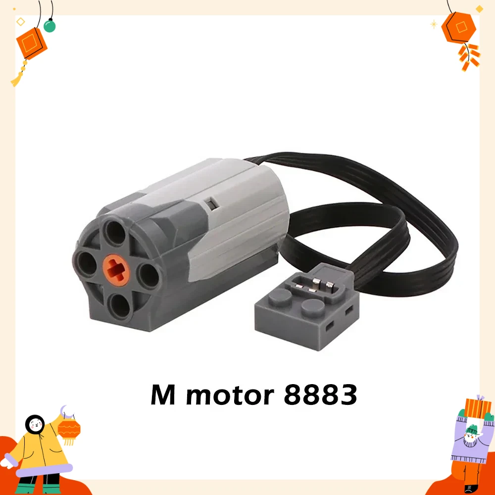 Power Functions Servo Train Motor Battery Box Switch Light IR Remote Control Receiver Technical Parts Set Building Blocks
Power Functions Servo Train Motor Battery Box Switch Light IR Remote Control Receiver Technical Parts Set Building Blocks