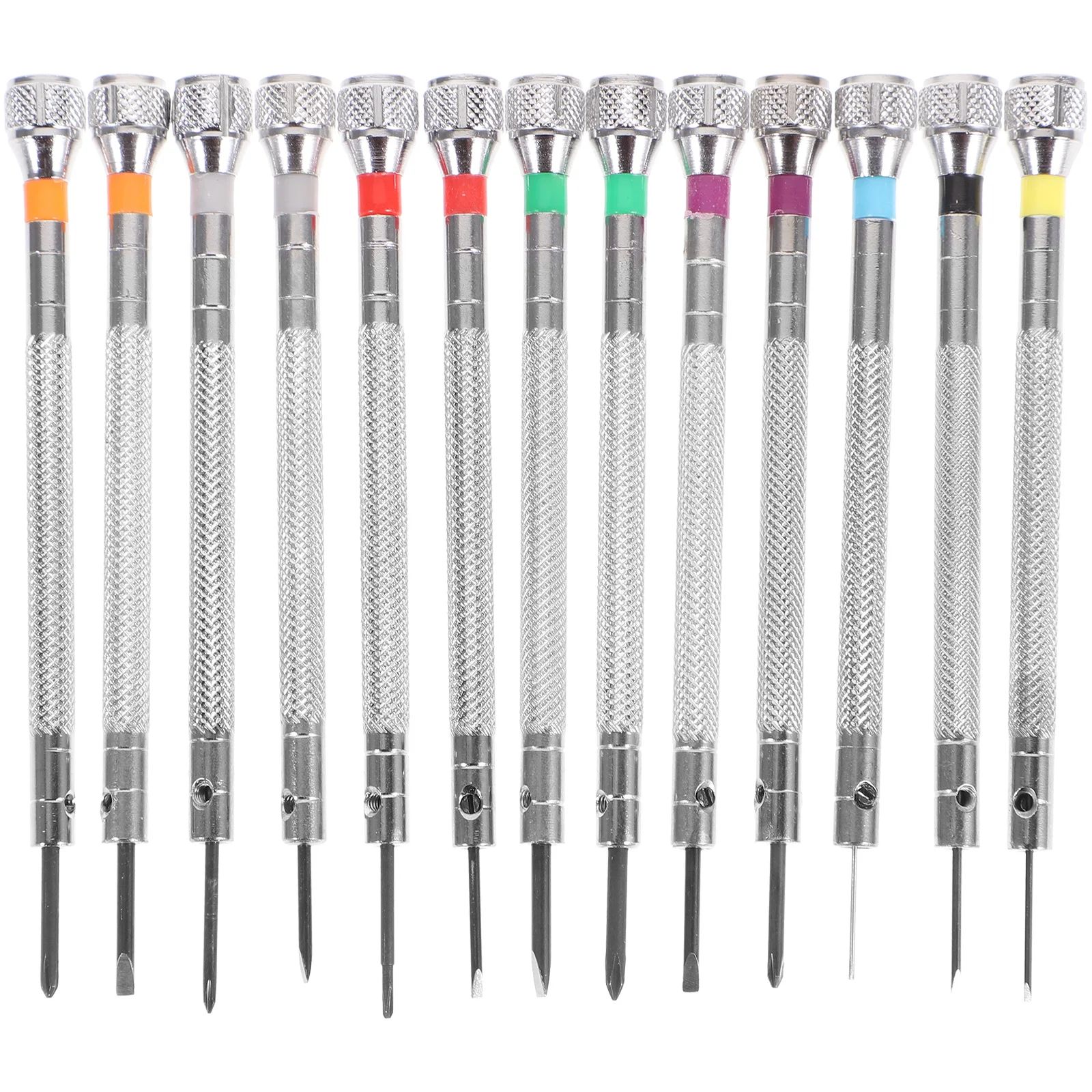 13Pcs Miniature Screwdriver Set 0.6mm-2.0mm Professional Watchmaker Tools for Small Electronics Repair Portable Multi Functional
13Pcs Miniature Screwdriver Set 0.6mm-2.0mm Professional Watchmaker Tools for Small Electronics Repair Portable Multi Functional