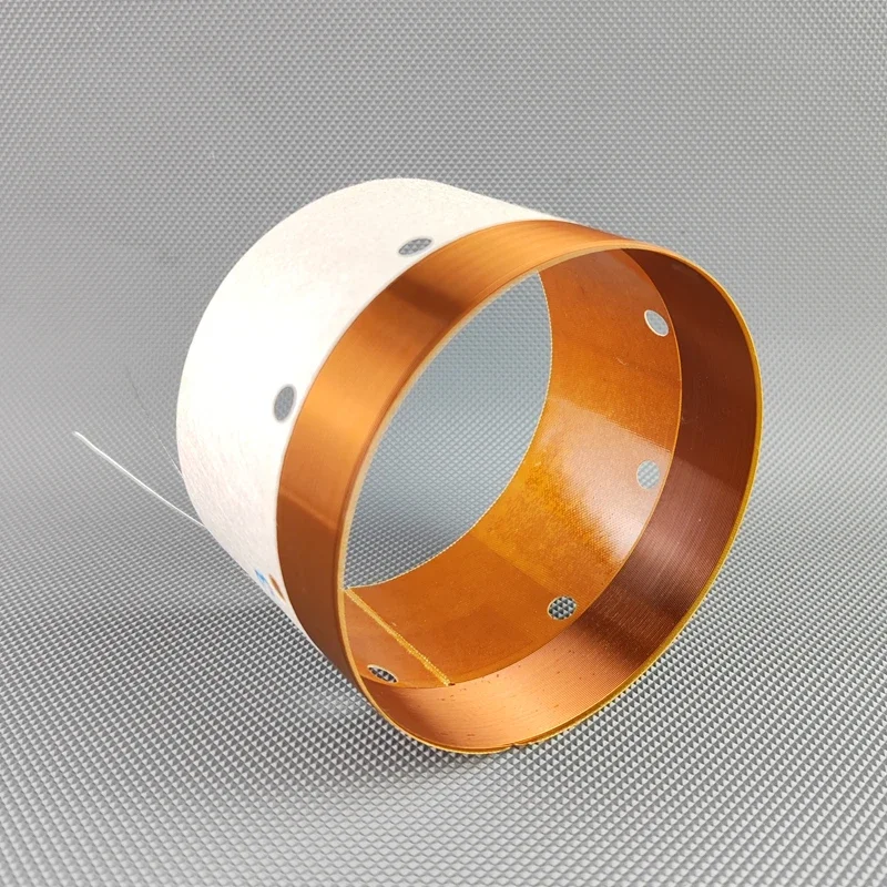 1 шт., 86,3 ядра, звуковая катушка для динамика, внутренняя/внешняя обмотка, катушка для басового динамика, рамка из стекловолокна, мощная обмотка из чистой меди
1 шт., 86,3 ядра, звуковая катушка для динамика, внутренняя/внешняя обмотка, катушка для басового динамика, рамка из стекловолокна, мощная обмотка из чистой меди