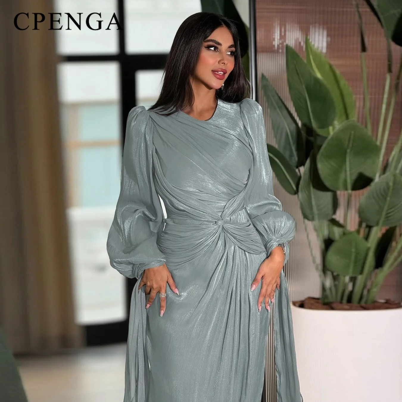 Ramadan Arabic Muslim Modest Satin Abaya for Women Elegant Eid Dubai Fit-and-flare Dress Islam Holiday Outfit Turkey Kaftan Robe
Ramadan Arabic Muslim Modest Satin Abaya for Women Elegant Eid Dubai Fit-and-flare Dress Islam Holiday Outfit Turkey Kaftan Robe