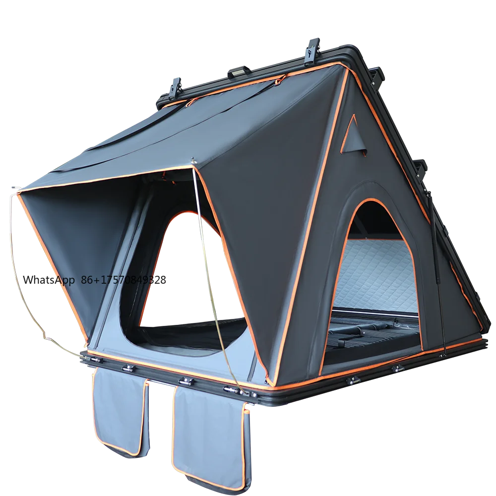 Camping Triangle Aluminum Clamshell Solar Car Tent Hard Shell Roof Top Tent Solar Panel
Camping Triangle Aluminum Clamshell Solar Car Tent Hard Shell Roof Top Tent Solar Panel