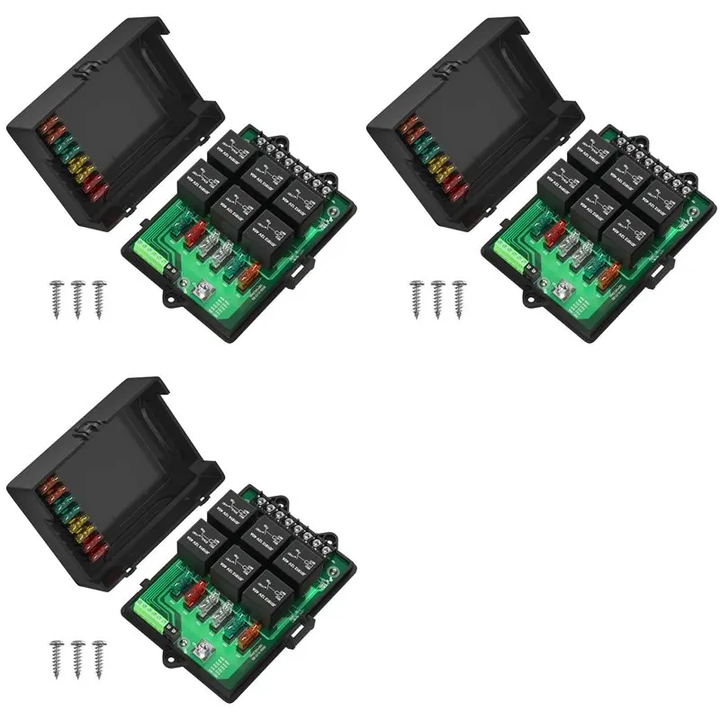 3X новый RB-R6F6-3 автомобильный релейный блок модифицированная розетка автомобильная распределительная коробка предохранитель 12 В автомобильная универсальная панель предохранителей
3X новый RB-R6F6-3 автомобильный релейный блок модифицированная розетка автомобильная распределительная коробка предохранитель 12 В автомобильная универсальная панель предохранителей