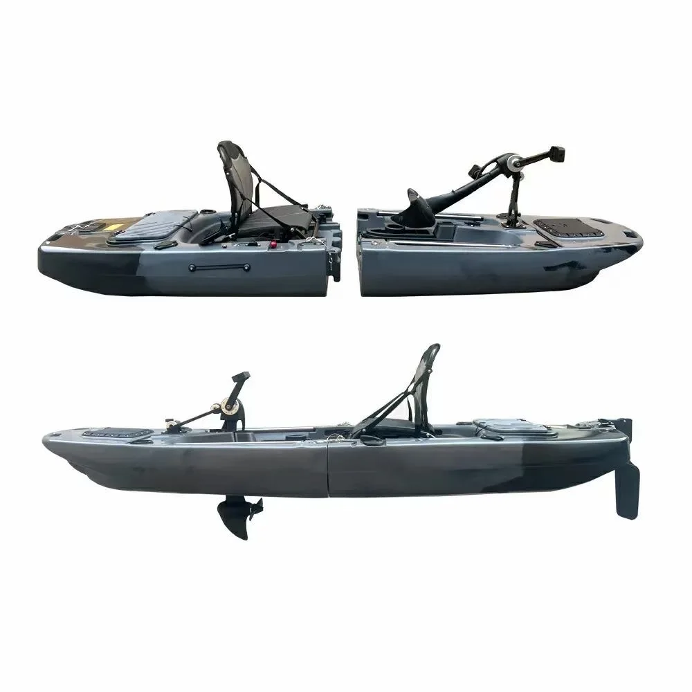 Новый тренд 2024, портативный модульный демонтаж рыболовного каяка с педальным приводом пропеллера, используемый в океане и море
Новый тренд 2024, портативный модульный демонтаж рыболовного каяка с педальным приводом пропеллера, используемый в океане и море