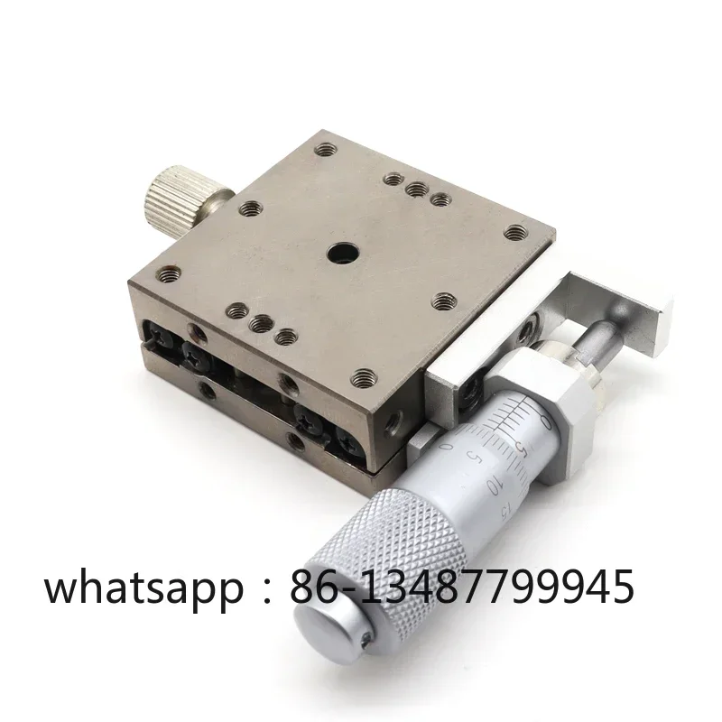 X-Axis Manual Displacement Platform Lbx40/60/80-c High Precision Optical Fine Tuning Linear Moving Stainless Steel Sliding Table
X-Axis Manual Displacement Platform Lbx40/60/80-c High Precision Optical Fine Tuning Linear Moving Stainless Steel Sliding Table