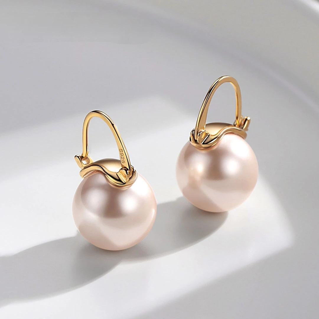 Xiqi Jewelr925 Sterling Silver Earring Pink Color Pearl Earring For Women Wedding Party Gift Fashion Jewelry 12-14mm Shell Pearl
Xiqi Jewelr925 Sterling Silver Earring Pink Color Pearl Earring For Women Wedding Party Gift Fashion Jewelry 12-14mm Shell Pearl