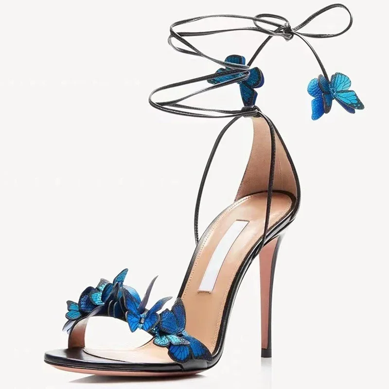 New Luxury Design Cross Strap Sandals Women Summer Fashion Butterfly Open Toe Elegant High Heels Wedding Banquet Shoes for Women
New Luxury Design Cross Strap Sandals Women Summer Fashion Butterfly Open Toe Elegant High Heels Wedding Banquet Shoes for Women