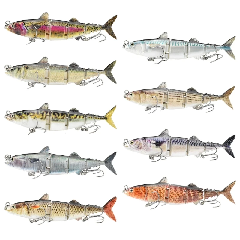 4 Section Tunas Lures MultiJointed Swimbaits with Hook Hard Jointed Basses Fishing Lures Baits Simulated Swimming Lures
4 Section Tunas Lures MultiJointed Swimbaits with Hook Hard Jointed Basses Fishing Lures Baits Simulated Swimming Lures