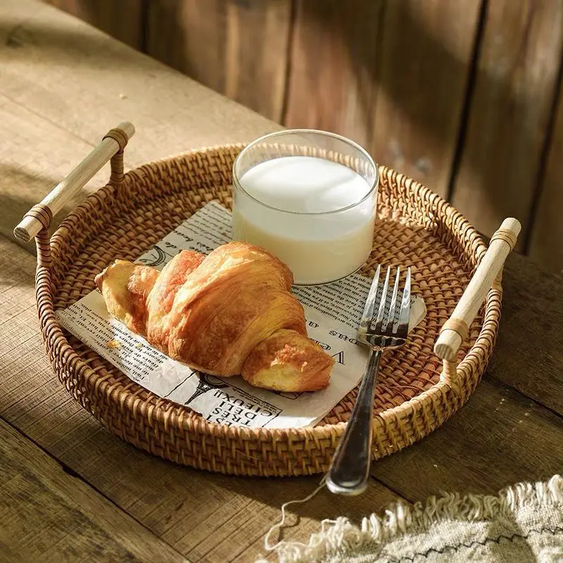Поднос из японского ротанга, двойная корзина из ротанга с ушами, фруктовая закуска, хлеб для завтрака, корзина для тусклого сума, высокий внешний вид
Поднос из японского ротанга, двойная корзина из ротанга с ушами, фруктовая закуска, хлеб для завтрака, корзина для тусклого сума, высокий внешний вид