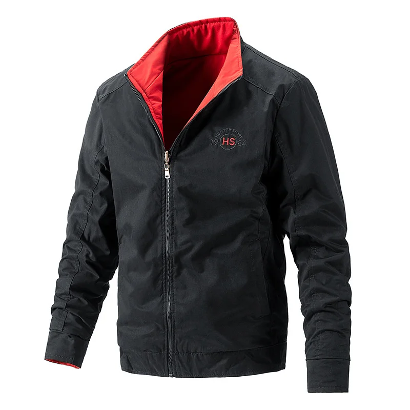 Autumn Spring Men Thin Outdoor Windproof Stand Collar Fashion Bomber Jacket Solid Color Casual Zipper Male Outwear
Autumn Spring Men Thin Outdoor Windproof Stand Collar Fashion Bomber Jacket Solid Color Casual Zipper Male Outwear