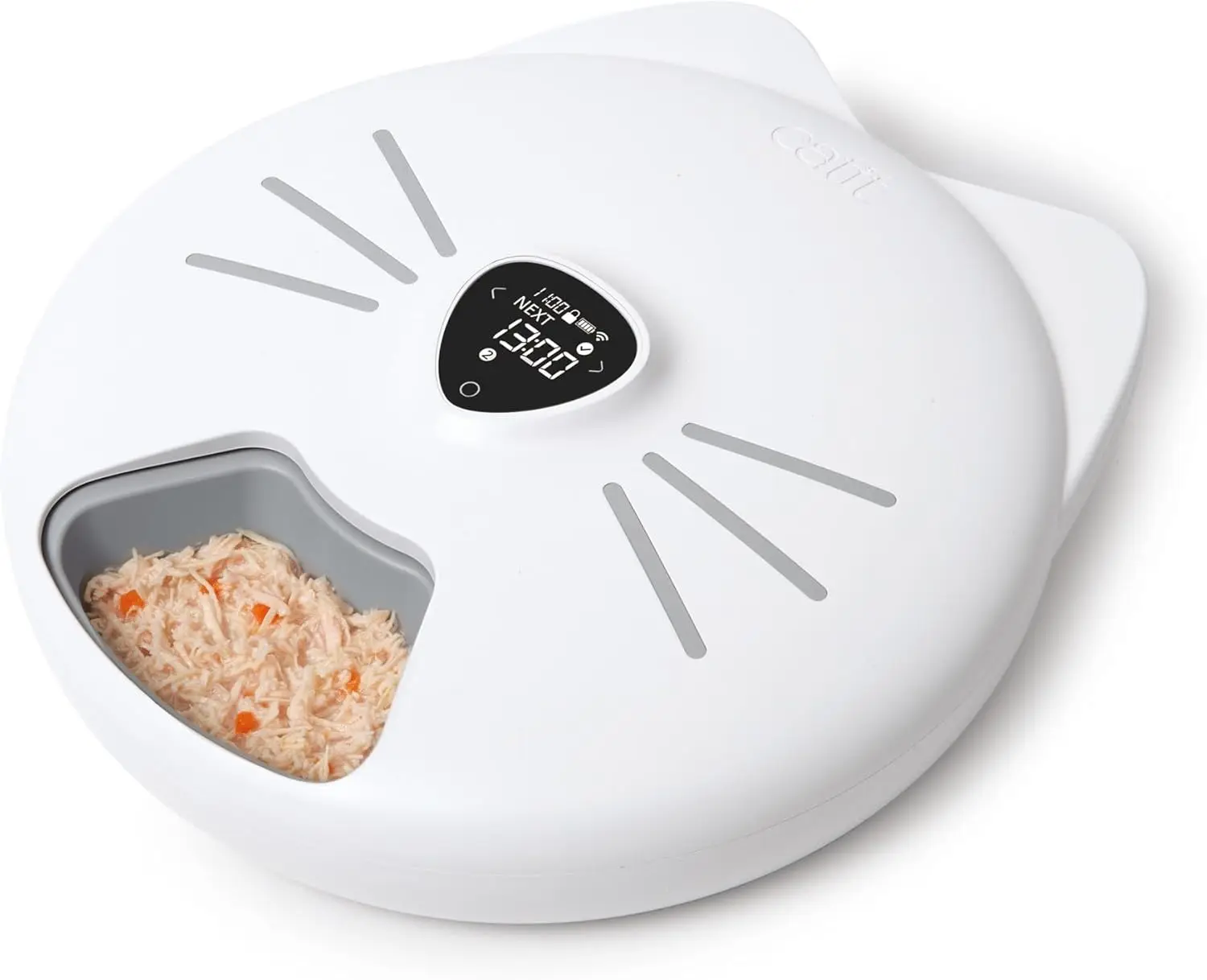 PIXI Smart 6-Meal Feeder – Automatic and Customizable Feeding Schedule with App Support, White
PIXI Smart 6-Meal Feeder – Automatic and Customizable Feeding Schedule with App Support, White