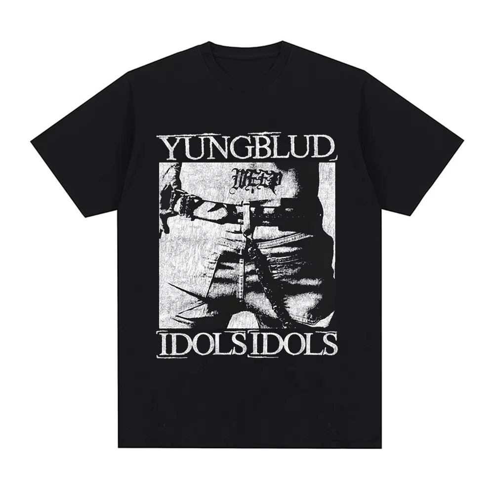 Yungblud Idios Album Graphic Print T Shirt Men Women Clothing Fashion Short Sleeve T-shirts Casual Cotton Oversized T-shirt Tops
Yungblud Idios Album Graphic Print T Shirt Men Women Clothing Fashion Short Sleeve T-shirts Casual Cotton Oversized T-shirt Tops