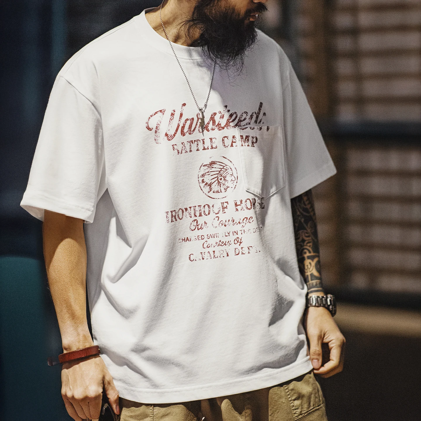 Maden Men's Letter Print T-Shirt Drop Shoulder Loose Fit Crew Neck Short Sleeve Summer Cotton Streetwear Top Versatile Tees
Maden Men's Letter Print T-Shirt Drop Shoulder Loose Fit Crew Neck Short Sleeve Summer Cotton Streetwear Top Versatile Tees
