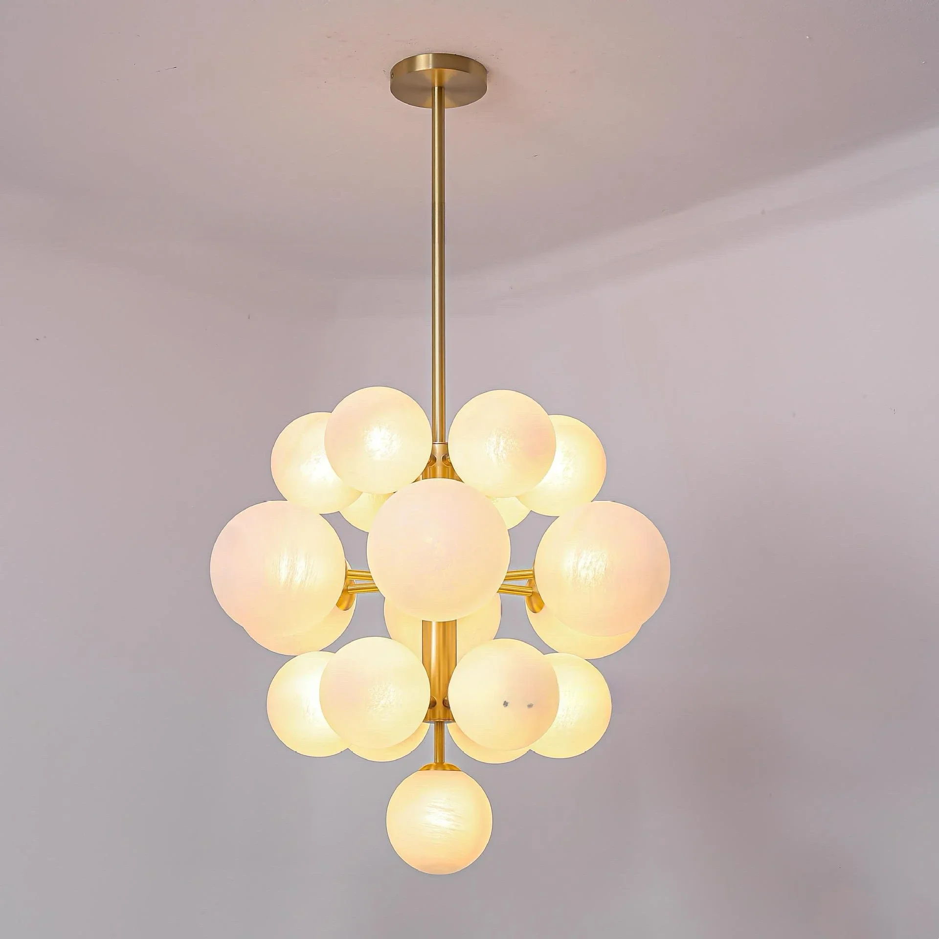 GHJUYIOL YECTSKICream style all copper living room chandelier,minimalist bedroom, study, restaurant designer, French creative st
GHJUYIOL YECTSKICream style all copper living room chandelier,minimalist bedroom, study, restaurant designer, French creative st