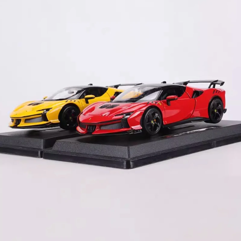 Bburago масштаб 1:24 Ferrari SF90XX спортивный автомобиль из сплава модель автомобиля коллекция сувенирный статический дисплей украшение автомобиля праздничный подарок
Bburago масштаб 1:24 Ferrari SF90XX спортивный автомобиль из сплава модель автомобиля коллекция сувенирный статический дисплей украшение автомобиля праздничный подарок
