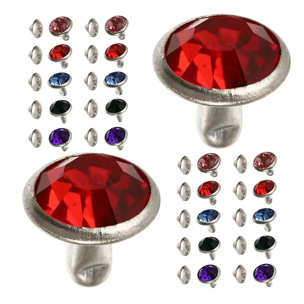 100pcs Colorful Rhinestone Rivets Studs Purple Diamond Decoration for Clothing Bags Shoes Craft Mixed Colors Durability Elegant
100pcs Colorful Rhinestone Rivets Studs Purple Diamond Decoration for Clothing Bags Shoes Craft Mixed Colors Durability Elegant
