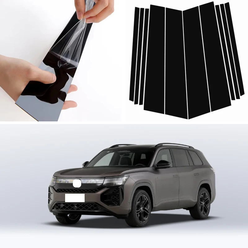 Suitable for Volkswagen Taos Teamont Atlas Pillar Mount Decoration Window Door Frame Cover Gloss Black 17-24
Suitable for Volkswagen Taos Teamont Atlas Pillar Mount Decoration Window Door Frame Cover Gloss Black 17-24