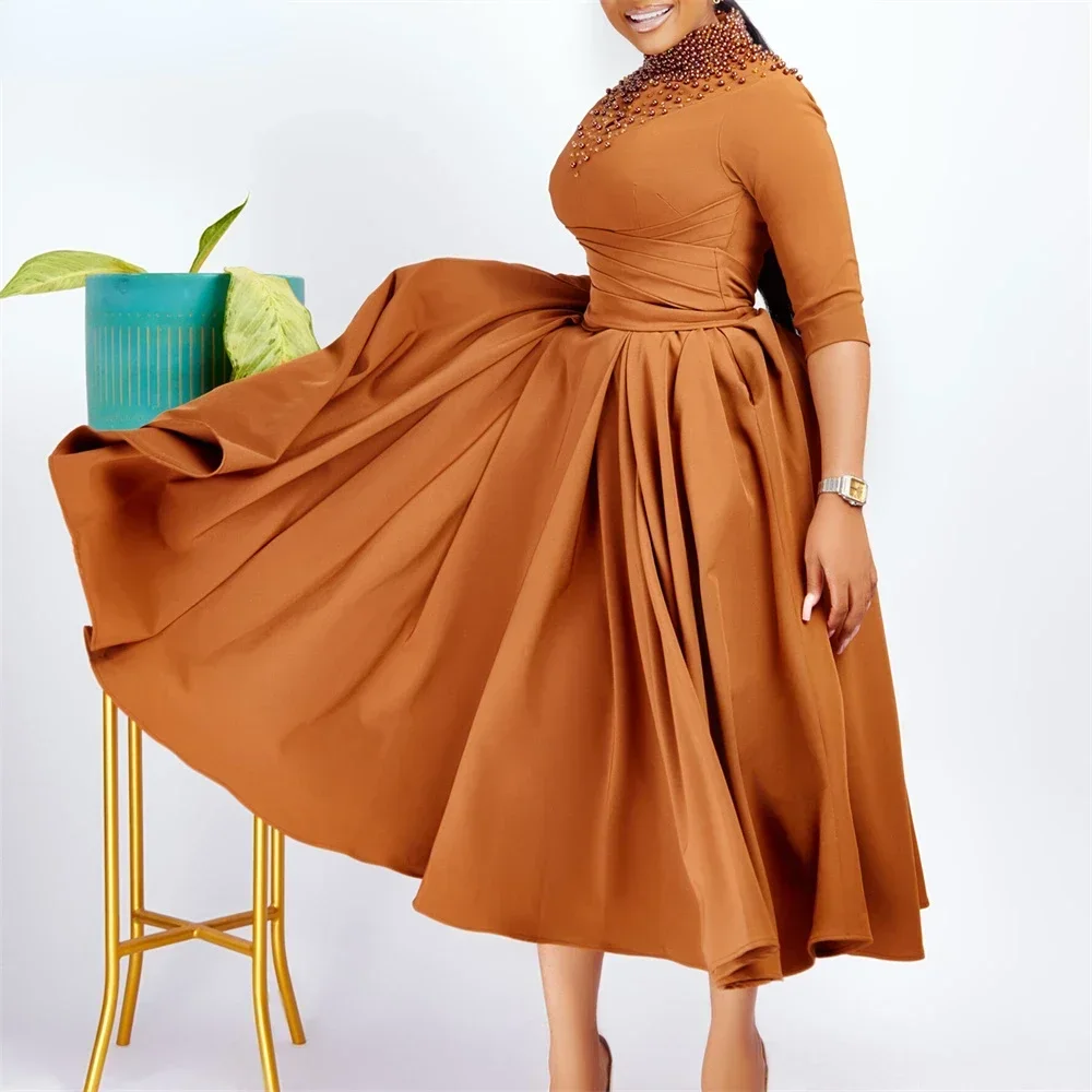 2024 African Party Dresses for Women Elegant Crew Neck Clothing Plus Size Turkey Wedding Long Dress Dashiki Ankara Outfits Robe
2024 African Party Dresses for Women Elegant Crew Neck Clothing Plus Size Turkey Wedding Long Dress Dashiki Ankara Outfits Robe