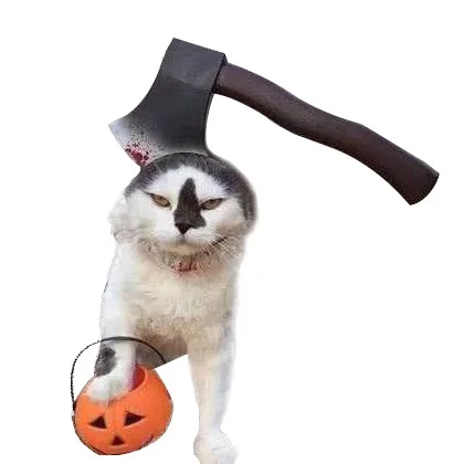 Pet Cat Dog Headgear Costume Cosplay Scissors Axe Hammer Trickery Props Dogee Funny Halloween Cat Dog Headdress Hat
Pet Cat Dog Headgear Costume Cosplay Scissors Axe Hammer Trickery Props Dogee Funny Halloween Cat Dog Headdress Hat