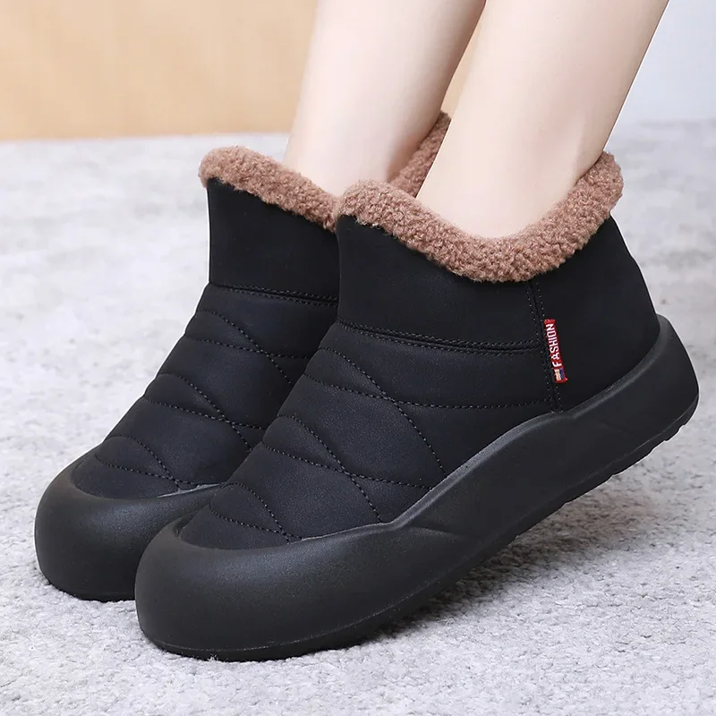 Women Boots Snow Fashion Shoes For Women Waterproof Boots Ladies Zipper Shoes Woman Flat Plush Women's Winter Shoes Botas Mujer
Women Boots Snow Fashion Shoes For Women Waterproof Boots Ladies Zipper Shoes Woman Flat Plush Women's Winter Shoes Botas Mujer
