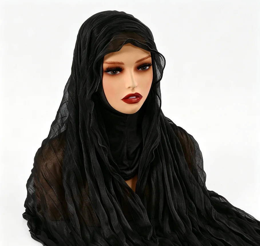 1pc Wrinkled Hijab Cap Scarf Muslim Headscarf Shawl Islam Head Cover Women Hijabs Jersey Underscarf Bonnet Headwrap Scarves
1pc Wrinkled Hijab Cap Scarf Muslim Headscarf Shawl Islam Head Cover Women Hijabs Jersey Underscarf Bonnet Headwrap Scarves