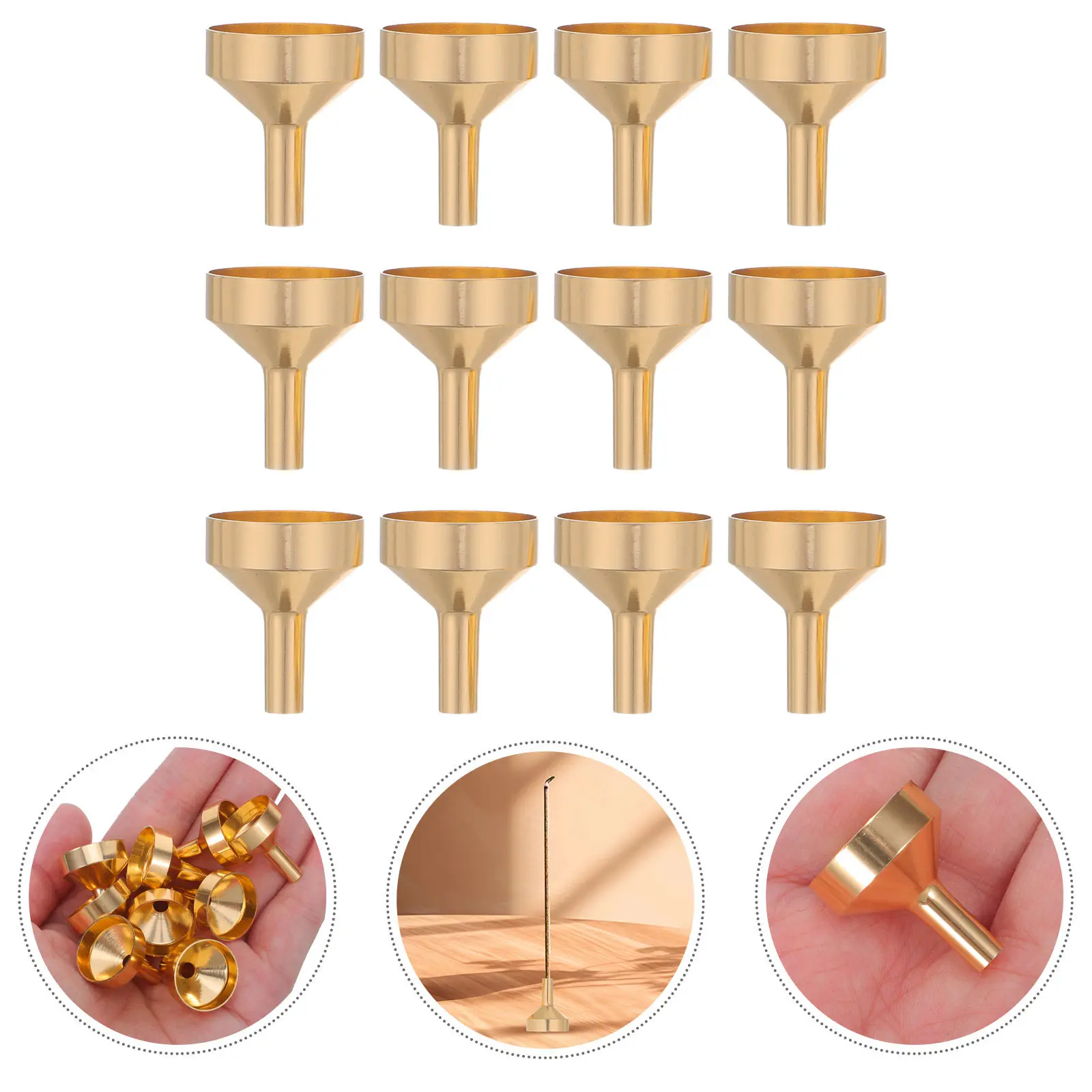 12Pcs Backflow Incense Holder Metal Base Mini Censer Rack Stable Cone Burner Stand Aromatherapy Decoration Incense Meditation
12Pcs Backflow Incense Holder Metal Base Mini Censer Rack Stable Cone Burner Stand Aromatherapy Decoration Incense Meditation