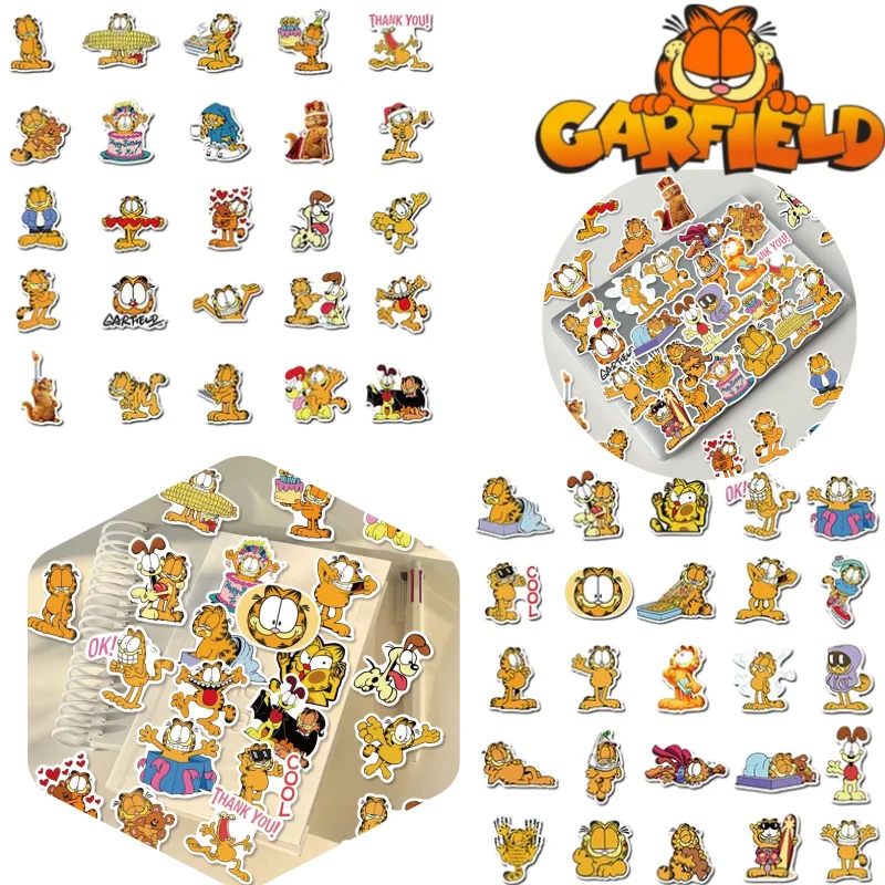Garfield Odie sticker creative high-quality cartoon print for boys and girls student journals DIY graffiti waterproof stickers
Garfield Odie sticker creative high-quality cartoon print for boys and girls student journals DIY graffiti waterproof stickers