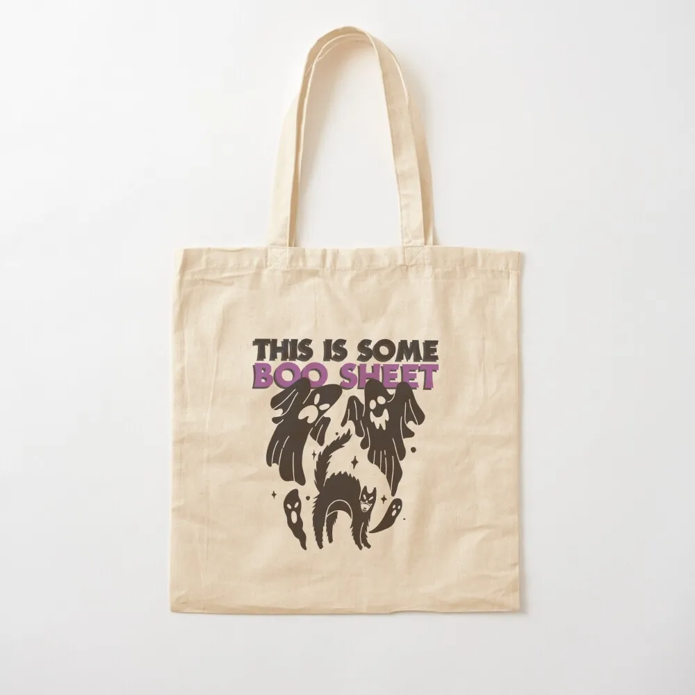This Is Some Boo Sheet Funny Halloween Ghost Cat Tote Bag Gift bags female bag Canvas stote bag
This Is Some Boo Sheet Funny Halloween Ghost Cat Tote Bag Gift bags female bag Canvas stote bag