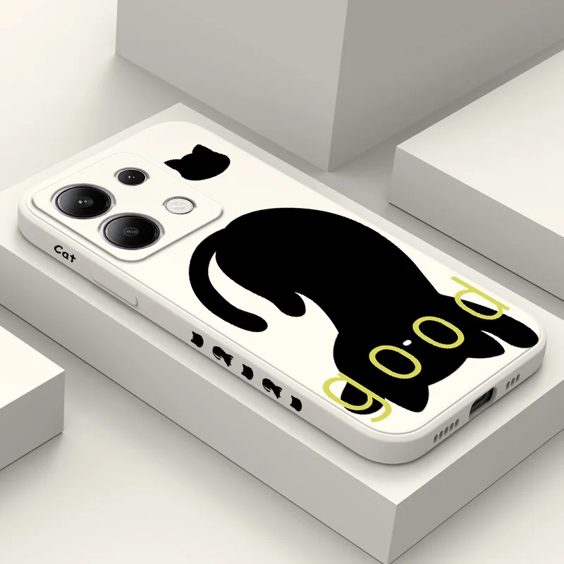 Googly Eyed Cat Phone Case For Xiaomi Redmi Note 14 13 12 12S 11 11S 10 10S 9 9S Pro Plus 4G 5G Liquid Silicone Cover
Googly Eyed Cat Phone Case For Xiaomi Redmi Note 14 13 12 12S 11 11S 10 10S 9 9S Pro Plus 4G 5G Liquid Silicone Cover