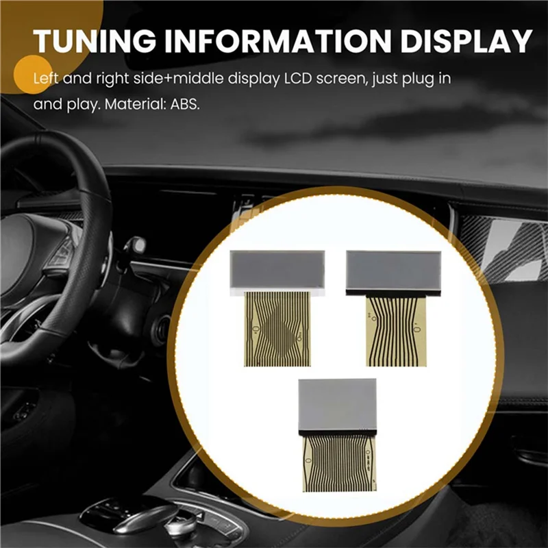 AC56-3Pcs/Set Instrument LCD Display Screen For Mercedes Benz C-Class W202 E-Class W210 CLK-Class W208 SLK-Class R170 98-02
AC56-3Pcs/Set Instrument LCD Display Screen For Mercedes Benz C-Class W202 E-Class W210 CLK-Class W208 SLK-Class R170 98-02