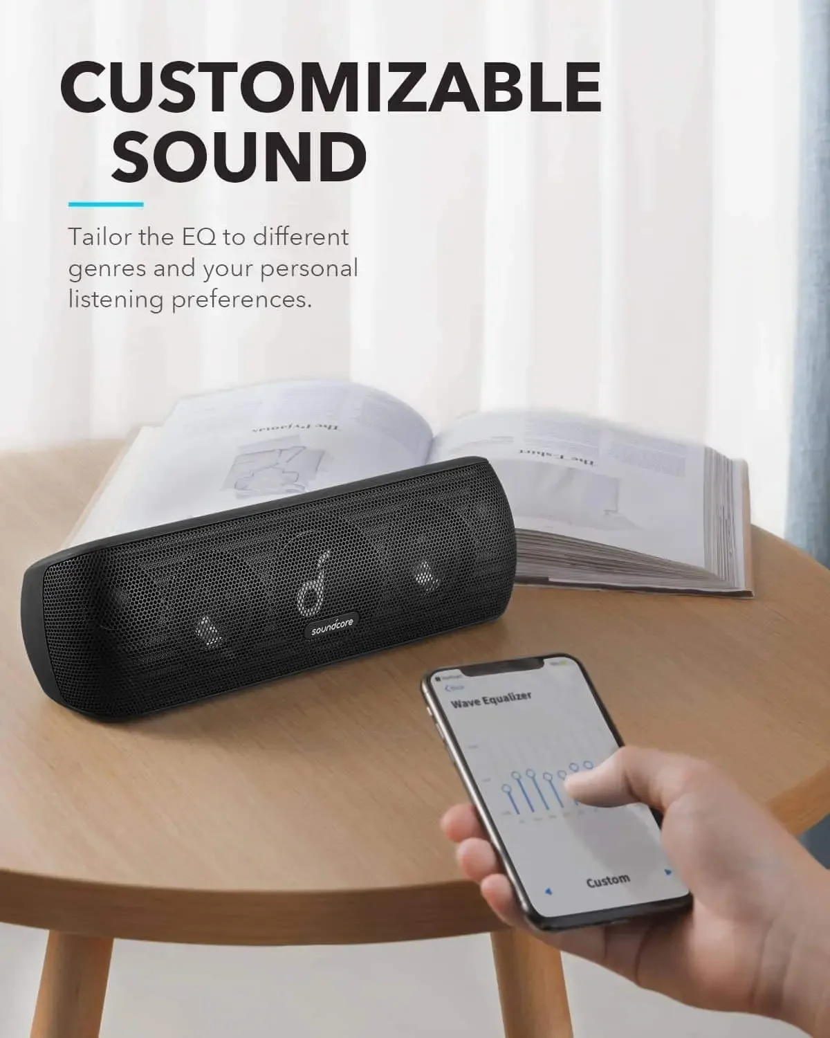 TLF Anker Soundcore 30W Motion Bluetooth Speaker With Hi-Res Audio with IPX7 Waterproof Extended Bass and Treble Speaker
TLF Anker Soundcore 30W Motion Bluetooth Speaker With Hi-Res Audio with IPX7 Waterproof Extended Bass and Treble Speaker